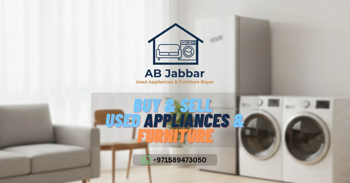 AB Jabbar Used Appliances and Furniture Buyer - AB Jabbar Used ...
