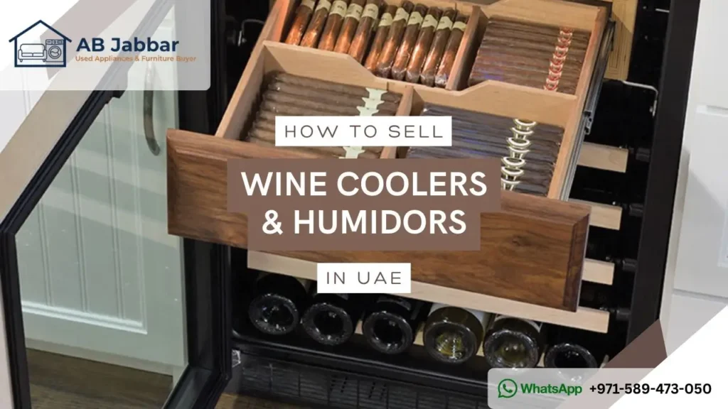 how to sell wine coolers and humidors