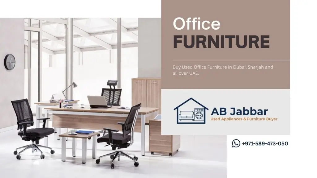 where to buy used office furniture in dubai and sharjah