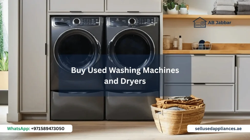 buy used washing machine and dryers (1)